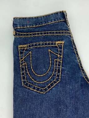 Men's True Religion Jeans 32x33 Geno Slim Super T